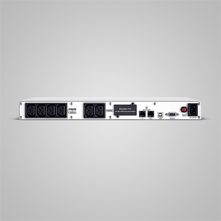 Фото CyberPower OR1000ERM1U Line-Interactive 1000VA/600W USB/RS-232/SNMPslot /RJ11/45 (4+2 IEC С13)