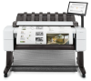 Фото HP DesignJet T2600 PS MFP (p/s/c, 36",2400x1200dpi, 3 A1ppm, 128GB, HDD 500GB, rollfeed, autocutter,output tray, stand, Scanner 36",600dpi, 15,6" touch display, extUSB, GigEth, repl. L2Y25A)