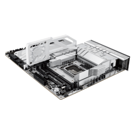 Фото ASUS ROG MAXIMUS Z890 APEX, LGA1851, Z890, 2*DDR5, 4*SATA, 6*M.2, 8*USB 3.2, Type-C, 2*PCIx16, 2*PCIx4, 2*Thunderbolt™ 4, ATX; 90MB1IP0-M0EAY0