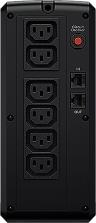 Фото CyberPower UT1100EIG Line-Interactive 1100VA/660W USB/RJ11/45 (6 IEC С13)