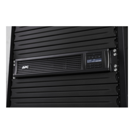 Фото APC Smart-UPS 2200VA/1980W, RM 2U, Line-Interactive, LCD, Out: 220-240V 8xC13 (4-Switched) 1xC19, EPO, SmartConnect, Black, 1 year warranty (замена SMT2200RMI2U)