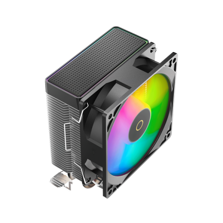 Фото Ocypus Gamma A20 BK ARGB, 92mm FARGB FAN, Top FARGB Panel, 2 HEAT PIPES, 3-PIN, 1900 RPM, 21DBA, HYDRO BEARING, LGA115X/1200/1700/18XX, AM4/AM5