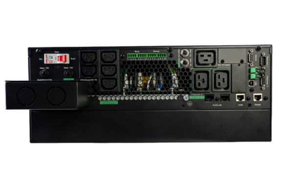 Фото Systeme Electric Smart-Save Online SRT, 6000VA/6000W, On-Line, Extended-run, Rack 4U (Tower convertible), LCD, 5xC13, 3xC19, USB, RS-232