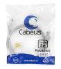 Фото Cabeus PC-UTP-RJ45-Cat.5e-1m-LSZH Патч-корд U/UTP, категория 5е, 2xRJ45/8p8c, неэкранированный, серый, LSZH, 1м