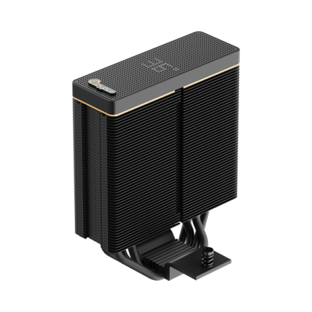 Фото Ocypus Iota A40 BK, 120mm FAN, Display Panel, 4 HEAT PIPES, 4-PIN PWM, 500-2000 RPM, 29DBA, FDB, LGA115X/1200/1700/18XX, AM4/AM5