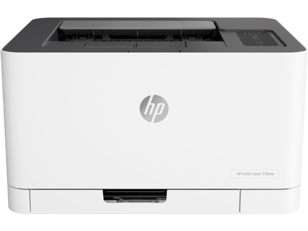 HP Color Laser 150nw (A4,600x600dpi, (18(4)ppm, 64Mb, USB 2.0/Wi-Fi/Eth10/100,AirPrint, HP Smart,1tray 150, 1y warr, cartridges 700b &500cmy pages in box,repl.SL-C430W ) (4ZB95A#B19)