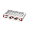 Zyxel USG FLEX 200H, Rack, 2xRJ-45: 1/2.5G (LAN/WAN), 6xRJ-45: 1G (LAN/WAN), 1xUSB3.0, AP Controller (8/40), Device HA, в комплекте с Entry Defense Pack на 1 год **