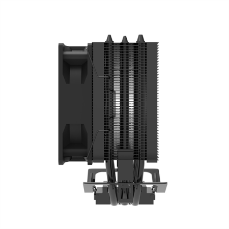 Фото ZALMAN CNPS4X BLACK V2, 92mm FAN, 3 HEAT PIPES, 4-PIN PWM, 800-2000 RPM, 29DBA, HYDRO BEARING, LGA1700/1200/115x, AM5/AM4/AM3, screw type installation