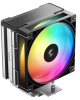DEEPCOOL AG400 G2 ARGB LGA1851/1700/AM5/AM4 (18шт/кор, TDP 230W, PWM, ARGB Fan 120mm, 4 тепл. трубки, черный) RET (R-AG400-BKAMMG2-G)