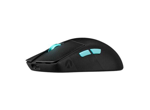 Фото ASUS ROG HARPE ACE AIM LAB EDITION, 54g, Wired, 2.4GHz RF, Bluetooth 5.1, 36K DPI sensor, 5 Programmable Buttons, Black