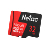 Фото Netac P500 Extreme PRO 32GB MicroSDHC V10/A1/C10 up to 100MB/s, retail pack card only