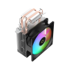 Фото Ocypus Gamma A20 BK ARGB, 92mm FARGB FAN, Top FARGB Panel, 2 HEAT PIPES, 3-PIN, 1900 RPM, 21DBA, HYDRO BEARING, LGA115X/1200/1700/18XX, AM4/AM5