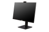 Фото 23.8'' IRBIS SMARTVIEW 24 LED Monitor 1920x1080 16:9 IPS 300 cd/m2 1000:1 3ms 178°/178° VGA HDMI DP USB Audio out 100Hz Tilt Height Swivel Pivot Camera 5mp Speak внутр. Бп Black 3y (China)