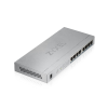Фото PoE+ Zyxel GS1008HP, 8xGE PoE+, настольный, металлический, бесшумный, бюджет PoE 60 Вт