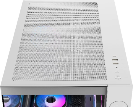 Фото Ocypus Iota C70 WH ARGB, ATX, Type-C(3.1)*1, USB3.0*2, BOTTOM 3x120mm ARGB, REAR 1x120mm ARGB, MB SIDE 2x120mm ARGB