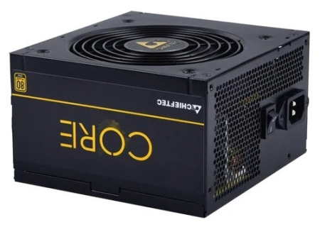 Фото Chieftec Core BBS-500S Bulk (ATX 2.3, 500W, 80 PLUS GOLD, Active PFC, 120mm fan) OEM