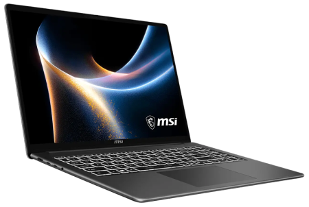 Фото MSI Modern 16S G3MG Core 5 320 16" 16:10 FHD+ (1920 x 1200),DDR5 16GB,512GB SSD, Intel Arc Graphics,backlight,60Whr,1.7kg,1y,No OC,Platinum Gray