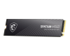 Фото MSI SSD SPATIUM M560 2TB M.2 2280 PCle 5.0 NVMe R10300/W8700MB/s 3D NAND TLC MTBF 1.5M 1300000/1400000 IOPS 1200TBW