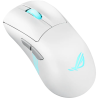 Фото ASUS ROG KERIS II ORIGIN, 54g, Wired, 2.4GHz RF, Bluetooth 5.1, 42K DPI sensor, 5 Programmable Buttons, White