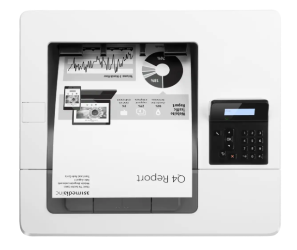 Фото HP LaserJet Pro M501dn (A4, 1200dpi, 43ppm, 256Mb, 2trays 100+550, USB/GigEth, Duplex, repl. CE526A, CE528A)