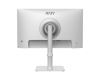 Фото MSI PRO MAX 241PHW E14 23,8" 16:9 FHD(1920x1080) IPS Flat,4ms(GTG),1500:1,100M:1,300nit,HDMI,DP,2xUSB Type-A,USB Type-B,USB Type-C,Speaker,Tilt,Swivel,Height,Pivot,144Hz,White,1y w-ty