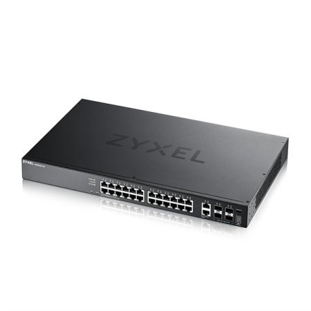 Фото L3 Access Zyxel NebulaFlex Pro XGS2220-30, rack 19", 24xRJ-45: 1G, 2xRJ-45: 1/2.5/5/10G, 4xSFP+