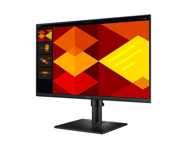 Фото Samsung 24" Essential S4 S40GD S24D400GAI IPS LED 16:9 1920x1080x100Hz 5ms 250cd 1000:1 178/178 2*HDMI DP USB2.0 x2 HAS Tilt Pivot Swivel VESA Black