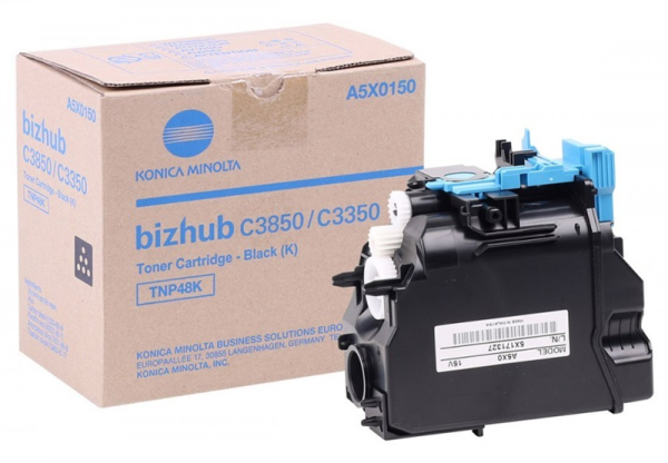 Konica Minolta toner cartridge TNP-48K black for bizhub C3350/C3850/3850FS 10 000 pages