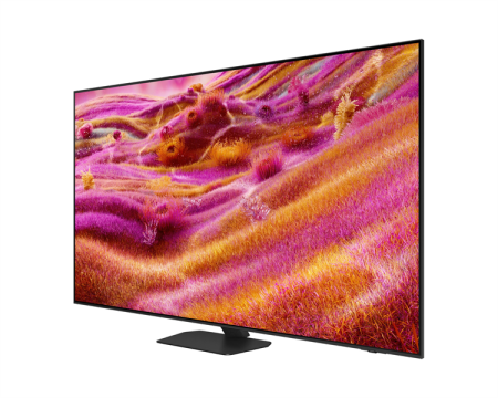 Фото Samsung QLED TV QE65QN90FAUXRU, 65', QLED, 4K 3840x2160, 120Hz, Tizen Smart TV, 60W, Tuner (DVB-T2/C/S2, PAL,SECAM), HDMI, USB, CI+, Wi-Fi, BT, LAN, VESA 400x300, class A, Titan Black