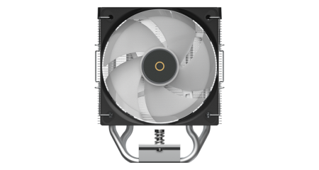 Фото Ocypus Gamma A40 BK ARGB Digital, 100mm ARGB FAN, Top Display Panel, 4 HEAT PIPES, 4-PIN PWM, 600-2400 RPM, 29.5DBA, HYDRO BEARING, LGA115X/1200/1700/18XX, AM4/AM5