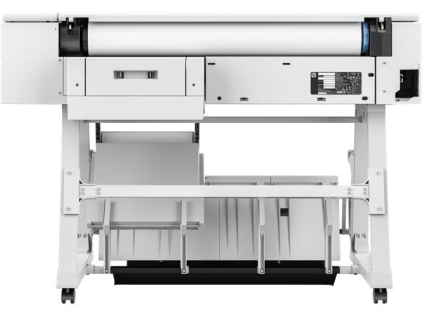 Фото HP DesignJet T950 MFP (p/s/c, 36",4color,2400x1200dpi,2Gb,21spp A1, 120 A1 p/hr, max roll d 140mm, GigEth/Wi-Fi,stand,media bin,rollfeed,sheetfeed,tray50 (A3/A4),autocutter,40 sheet L.F. Stacker,whit