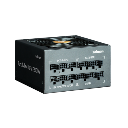 Фото Zalman ZM850-TMX2SE, 850W, ATX12V v3.1, APFC, 12cm Fan, 80+ Gold Gen5.1, Full Modular, Retail