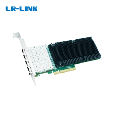 Фото LR-Link NIC PCIe 3.0 x8, 4 x 25G, SFP28, Intel E810