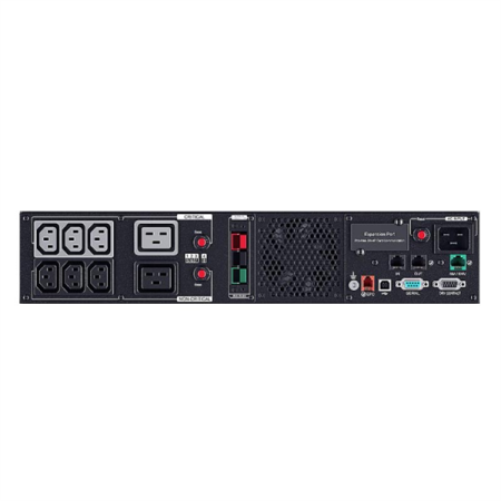 Фото CyberPower PR2200ERTXL2UA NEW Line-Interactive 2200VA/2200W USB/RS-232/EPO/Dry/SNMPslot (IEC C13 x 6, IEC C19 x 2) (12V / 6AH х 8)