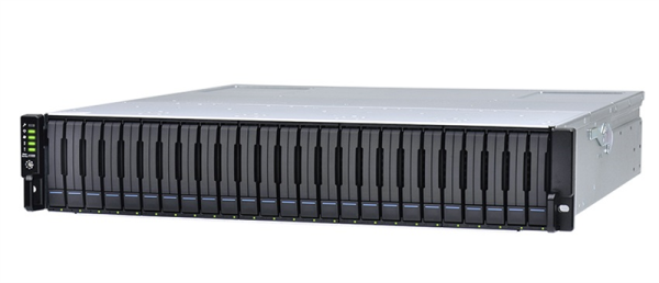 Фото Infortrend JBOD 2U/25bay (GS) dual redundant controller expansion enclosure 8x 12Gb SAS ports, 2x(PSU+FAN module),25xdrive trays,2x12G to 12 G SAS cables,1xRackmount kit (JB 3025RBA)