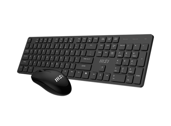 Фото Keyboard and Mouse MSI FORGE K200 Combo, Wireless, Black