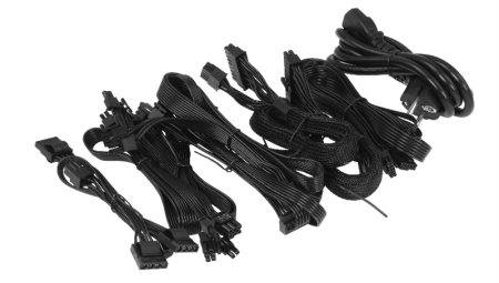 Фото Chieftec Vega M PPG-850-C (ATX 3.1, 850W, 80 PLUS GOLD, Active PFC, 135mm fan, Gen5 PCIe, Full Cable Management) Retail