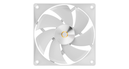 Фото Ocypus Delta F12 WH, 120x120x25mm, 4-PIN PWM, 500-2000 RPM, 29 DBA MAX, HYDRO BEARING