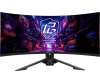 ASROCK 34" PG34QRT2B VA Curved 3840x2160 1 ms GTG 500 cd 180Hz HDR 400 VESA HAS Tilt HDMI*2 DP*2 MM HAS Swivel Pivot Black