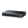 Фото TP-Link LS109P, 9-Port 10/100 Mbps Desktop Switch with 8-Port PoE+, 63 W, 250m