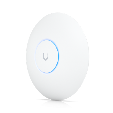 Фото Ubiquiti Ceiling-mounted WiFi 7 AP with 6 spatial streams and 6 GHz support for interference-free WiFi in demanding, large-scale environment