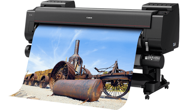 Фото Canon imagePROGRAF PRO-6100 (60", 12 цветов, чернильницы до 700 мл, 3Gb, 500 ГБ (HDD с шифрованием), WiFi) (Обязательно добавить 1152C007 - ROLL UNIT RU-63)