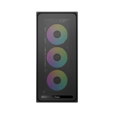 Фото Ocypus Delta C70 BK ARGB, EATX, Type-C*1, USB3.0*2, FRONT 3x120mm ARGB, REAR 1x120mm ARGB