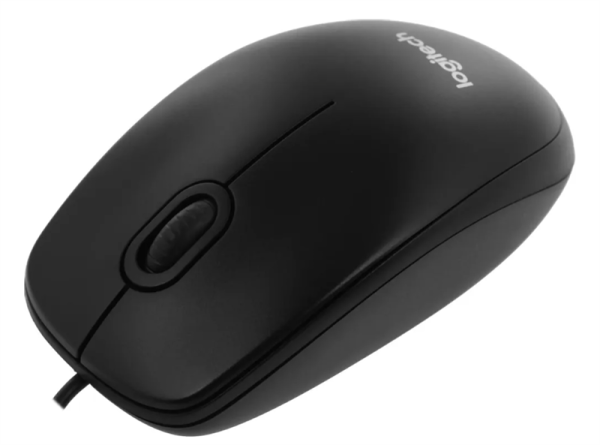 Фото Logitech B100 Optical Mouse, USB, 1000dpi, Black, CN, [910-006605/910-003357]
