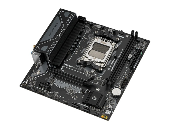 Фото MAXSUN MS-Challenger B650M-K WIFI, AM5, B650, 2*DDR5, 2*SATA3, M.2, USB 3.2, USB 2.0, 2*PCIEx16, HDMI, mATX
