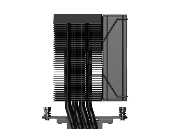 Фото ID-COOLING FROZN A400 BLACK LGA1700/1200/115X/AM5/AM4 (15шт/кор, TDP 180W, PWM, 4 тепл.трубки прямого контакта, FAN 92mm) RET