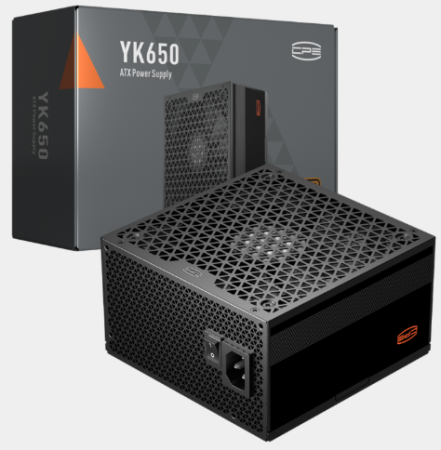 Фото PCCooler YK650, 650W, ATX3.1/PCIe5.1, APFC, 80+ Bronze, 13.5cm Fan, Non-Modular (P5-YK650-B1F)