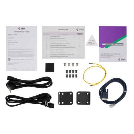 Фото SNR SNR-S2989G-24TX-POE-2AC