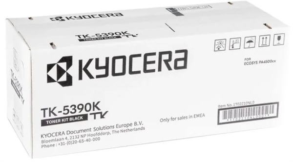 Тонер Kyocera Тонер-картридж TK-5390K для ECOSYS PA4500cx чёрный (18000 стр.)