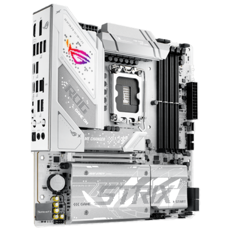Фото ASUS ROG STRIX B860-G GAMING WIFI, LGA1851, B860, 4*DDR5, 4*SATA, 4*M.2, 4*USB 3.2, 4*USB 2.0, Type-C, 2*PCIx16, DP+HDMI, ATX; 90MB1JF0-M0EAY0